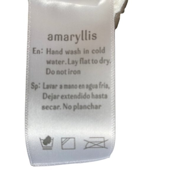 NEW Amaryllis Coffee Date Cutout Sweater Ivory M/L - Picture 7 of 7